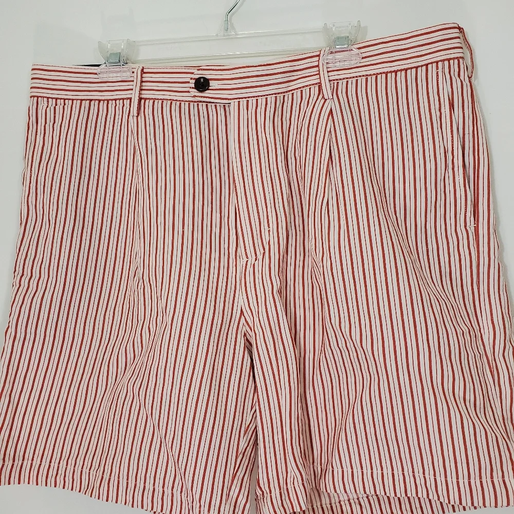 Banana Republic Cotton/Linen Striped 7